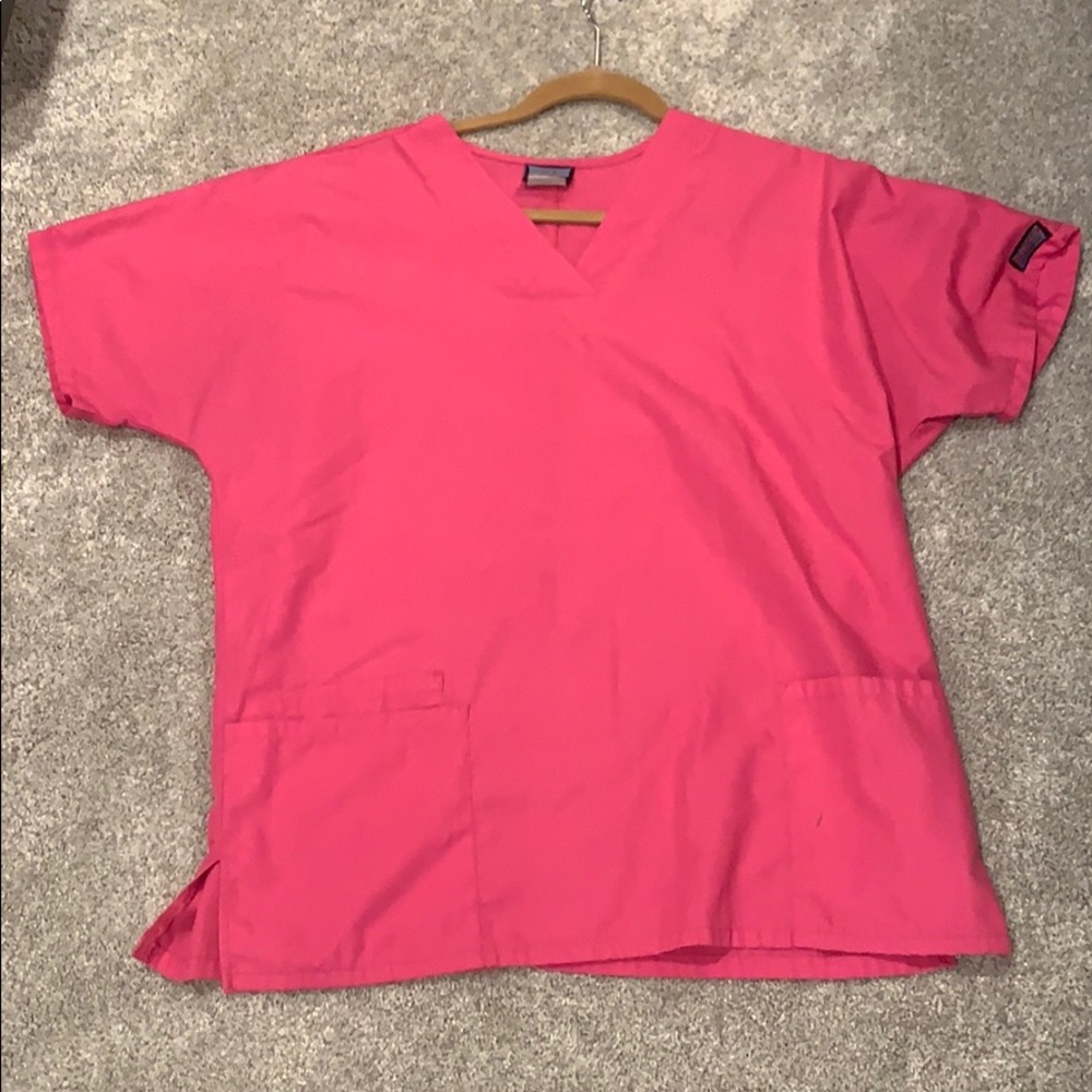 Pink Scrub Top